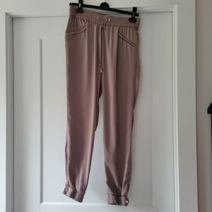 Dynamite Taupe Elastic Waist Pants